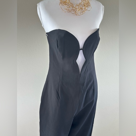 Bardot Eleni Black Strapless Jumpsuit - Picture 6 of 13